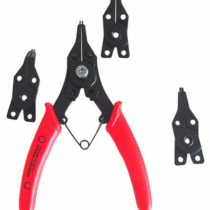 tool circlip pliers + 4 heads
