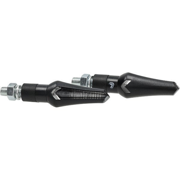 knipperlicht lampa led e-keur zephyr zwart 90493