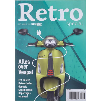accessoire revue vespa rétro spécial 2024=épuisé