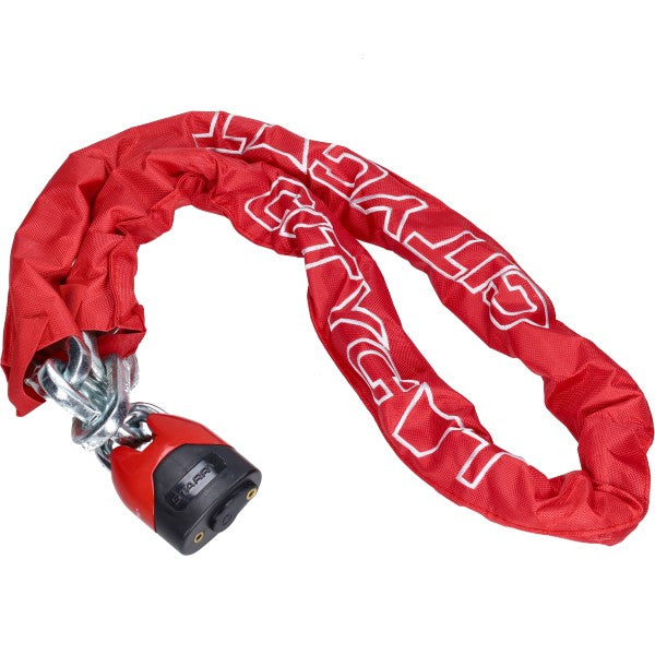 Chain lock Citycat + padlock ART 4-star 120cm