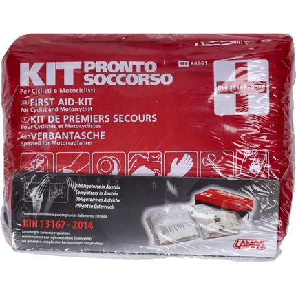 trousse de premiers secours lampe set premiers secours din13167 27pcs 66961