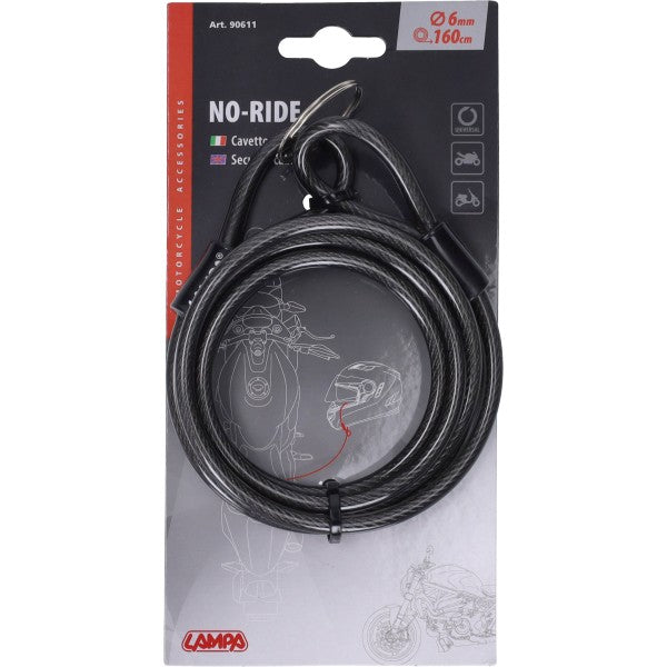 cable lamp slot universal 160cm spiral 6mm anthracite 90611