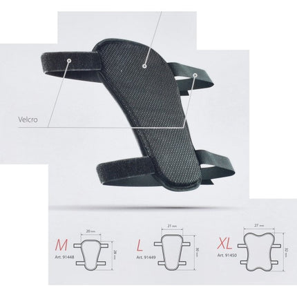 Coussin de gel lampe universel (selle) 30x21 cm noir cyclomoteur, scooter, moto 91449