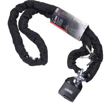 chain lock Lampa 8mm 200cm black 90631