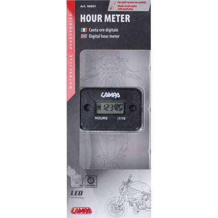 minuterie lampe numérique compteur horaire noir 90097