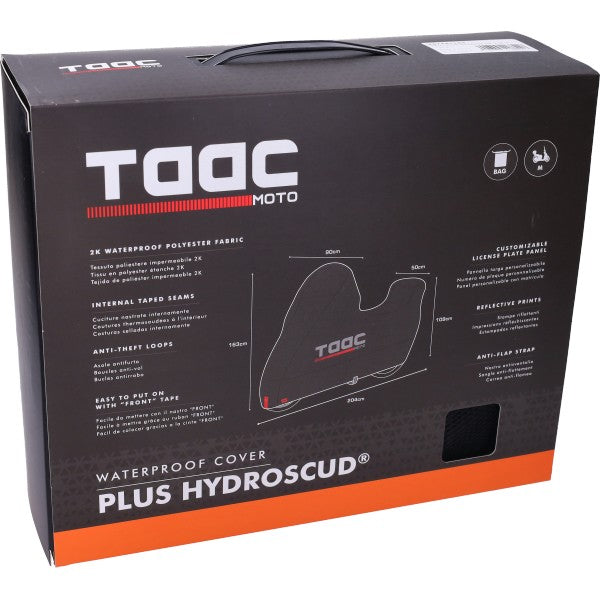 beschermhoes Taac scooter + windscherm plus hydroscud 218-n 163x204x109 M zwart