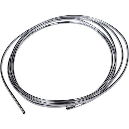 sierstrip DMP universeel 5m chroom bromfiets, motorfiets, scooter