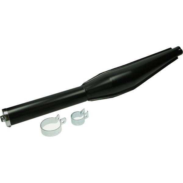 uitlaat jamarcol cross (made in EU) 32mm zwart kreidler, zundapp