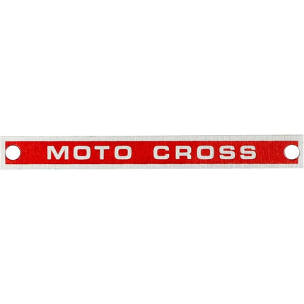 stuurplaatje woord [moto cross]