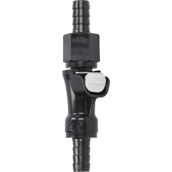 koppeling benzineslang universeel snelsluiting 8mm zwart vc18934