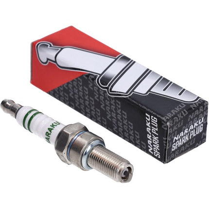 spark plug Naraku CR8EB Sco Piaggio 4t-2v, Sprint, Vespa LX, Vespa S 4t-2v