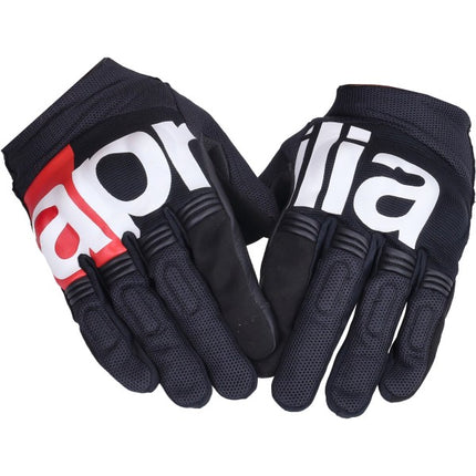 Glove set Aprilia original race with knuckles and touch - rapid dash air - M black 8t0003m03blk