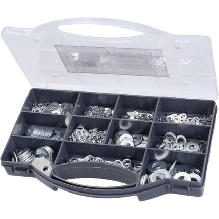 Boîte d'assortiment de rondelles M3-M12 1000 pcs