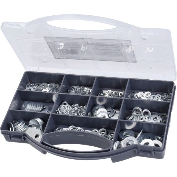 Boîte d'assortiment de rondelles M3-M12 1000 pcs