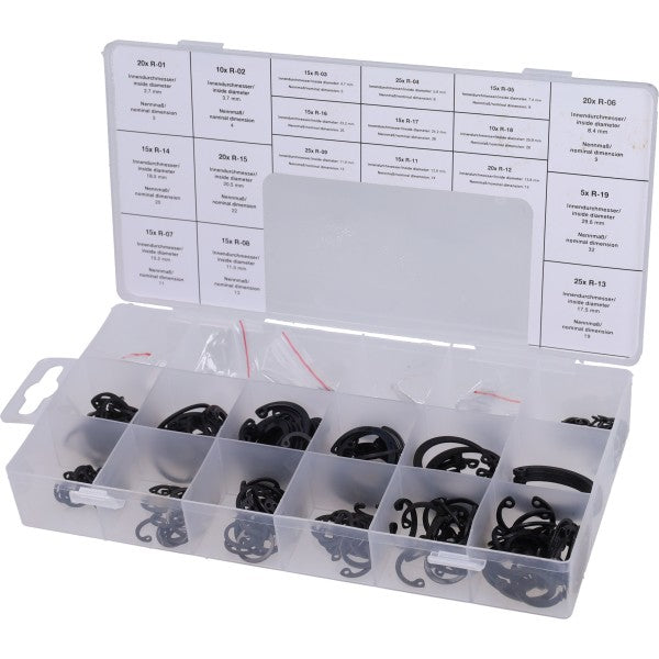 assortimentsdoos seegerringen 3-32mm 300pcs