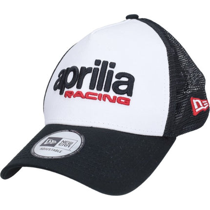 Casquette Aprilia Racing GP1 noir/blanc d'origine 8l0145mnnwht