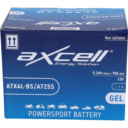 batterie axcell atx4l-bs/atz5s-bs sla/gel