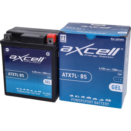 battery axcell atx7l-bs/ytx7l-bs sla/gel liberty IGET, primavera, sprint, zip 4t