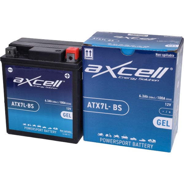 batterie axcell atx7l-bs/ytx7l-bs sla/gel liberty IGET, primavera, sprint, zip 4t
