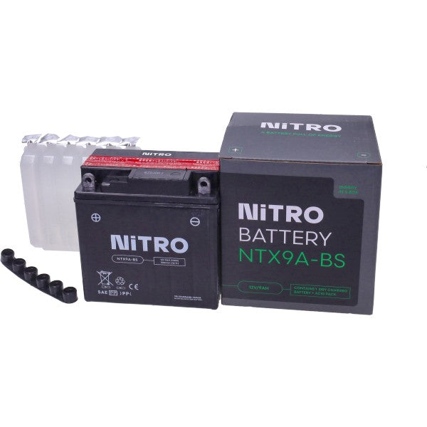 accu nitro ntx9a-bs/ytx9a-bs onderhoudsvrij