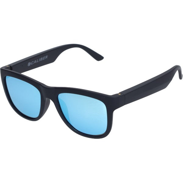 zonnebril Caliber bluetooth audio soundglas / zwart - blauw glas