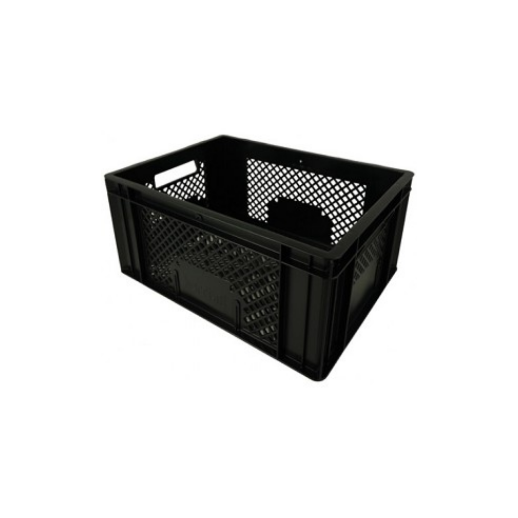 FG0801A Krat Klein Zwart 18L
