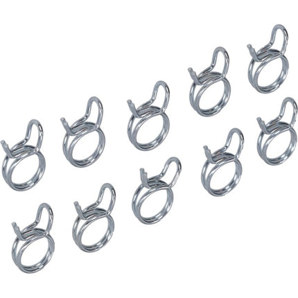 Malossi Fuel Hose Clip 8.8x9.3mm 10pcs 212602