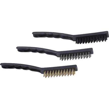Jeu de brosses de nettoyage de bougies d'allumage eldi 3 pièces