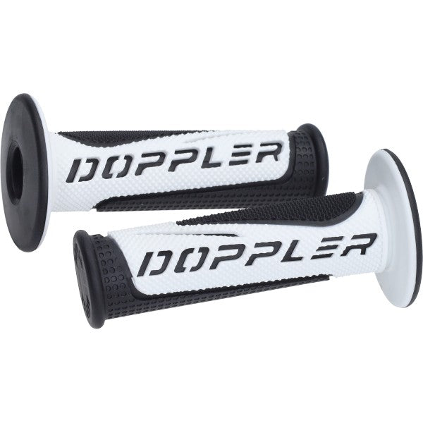 Poignées Doppler Radical universel noir/blanc 22/24mm 487280
