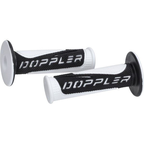 Kit de poignées Doppler Radical universel blanc/noir 22/24mm 487279