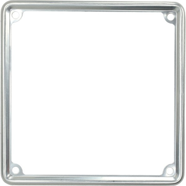 rand kentekenplaat metaal 170x170mm vespa classic chroom