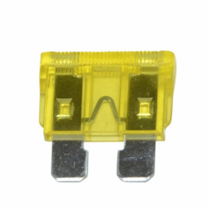 zekering DMP model insteek 20amp geel scooter