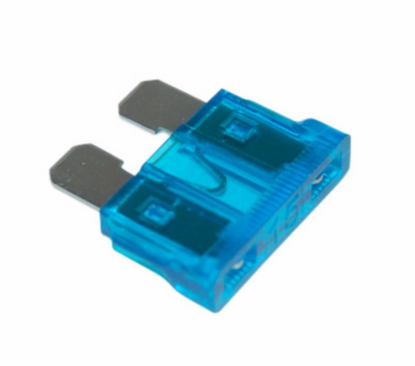 zekering DMP model insteek 15amp blauw scooter