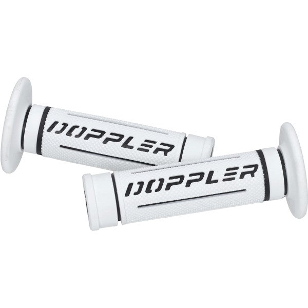 Poignées Doppler 3D universelles blanc/noir 22/24mm 517390
