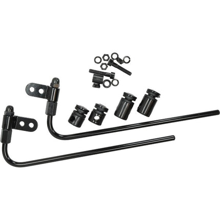 windshield Regia mounting kit (made in EU) (for 124195/124196) black La Souris E-ID S6, Segway E110