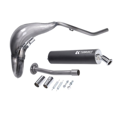 pot d'échappement Turbokit homologué HRD50 (2006) vernis Sherco H10540