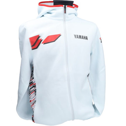 hoodie Yamaha original with zipper 70th anniversary white b2570annw60l