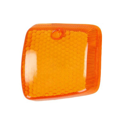 verre de clignotant DMP avant gauche orange vision