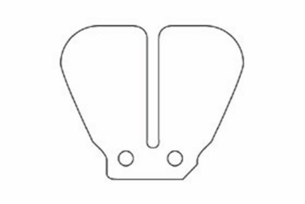 membraanplaatset malossi 2-kleps rapido, vision ot 271423.k0