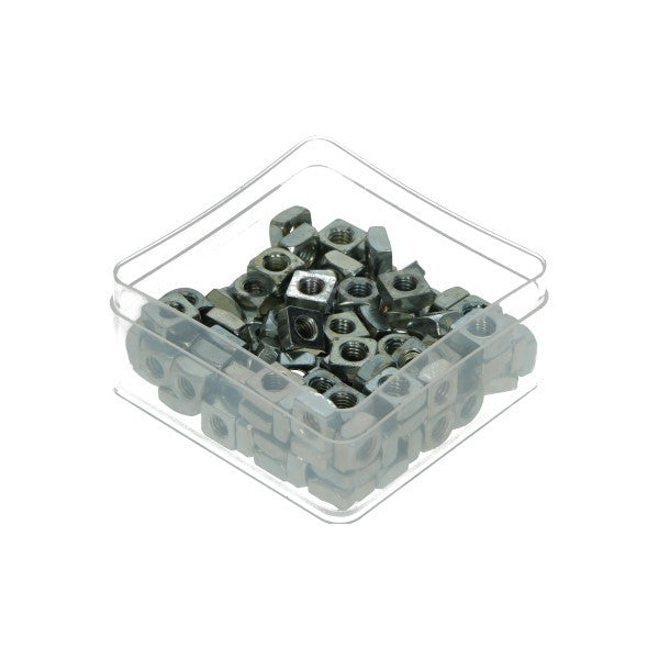 moer vierkant m6 100pcs fox