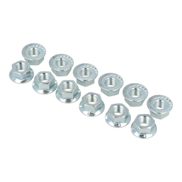 moer + flens m10x1.25 12pcs honda