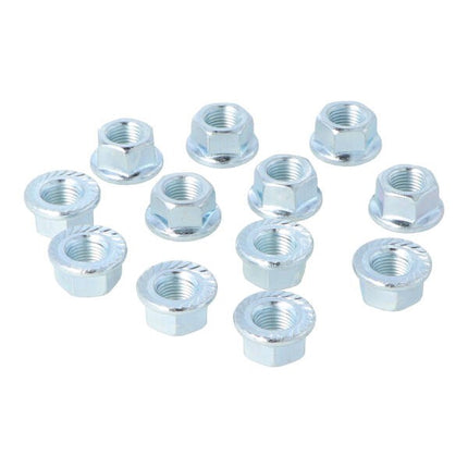 moer + flens vliegwiel m10x1 12pcs camino, puch maxi, zundapp