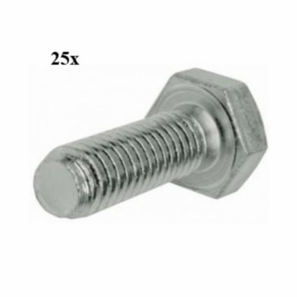 bout zeskant m6x35mm 25pcs