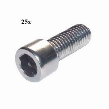 bout inbus m6x12mm 25pcs
