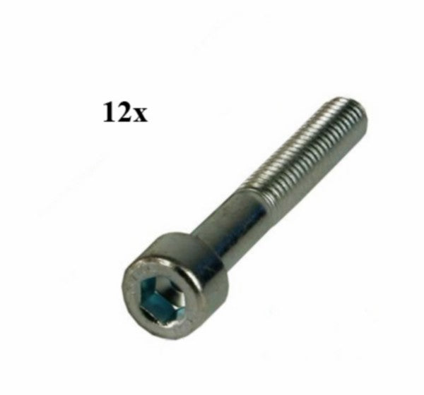 bout inbus m6x40mm 12pcs