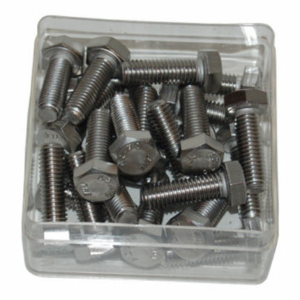 bolt hex m8x25mm SS 25pcs
