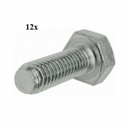 bout zeskant m8x40mm 12pcs