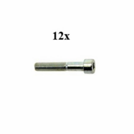 bout inbus m8x70mm 12pcs