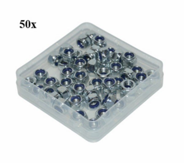 moer zelfborgend m6 50pcs