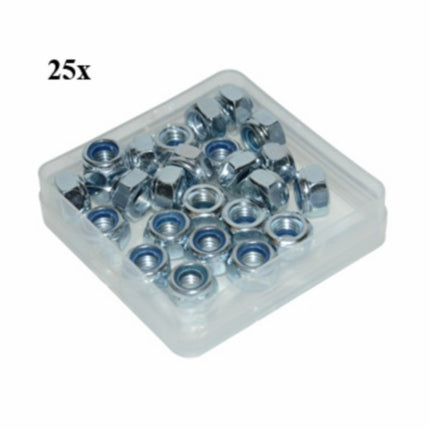 écrou frein m8 25pcs